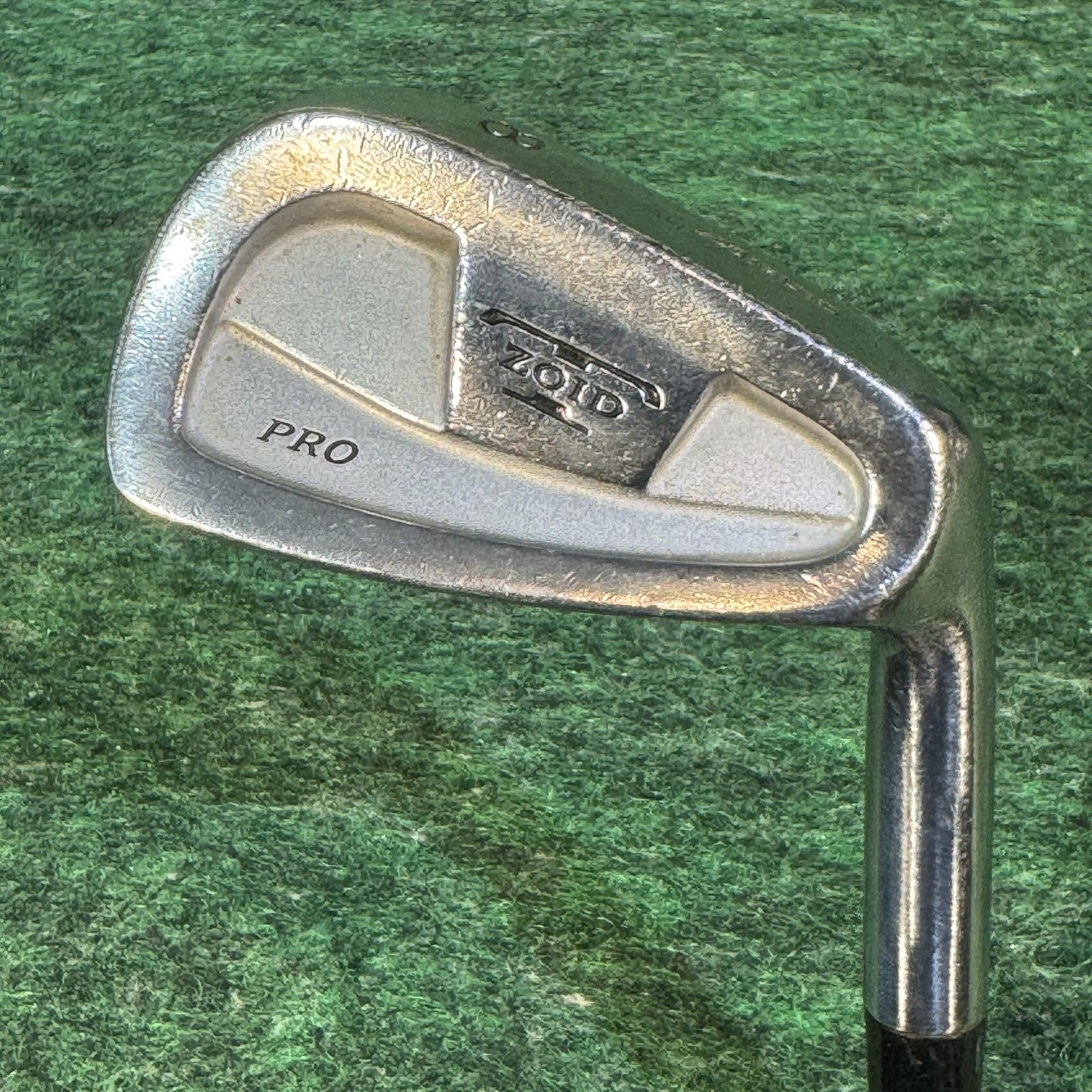 Vintage Mizuno Zoid Pro 9 Club Iron Set True Temper S300 Stiff Mens RH Steel