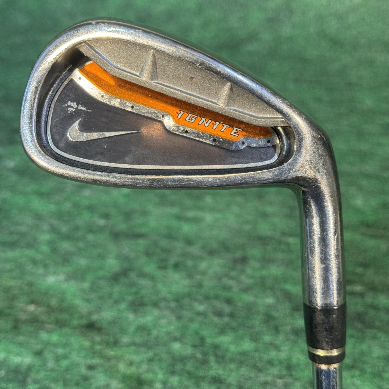 Nike Ignite Iron Set 4 5 7 8 9 Wedge + 3H Hybrid Uni Flex Steel Shafts