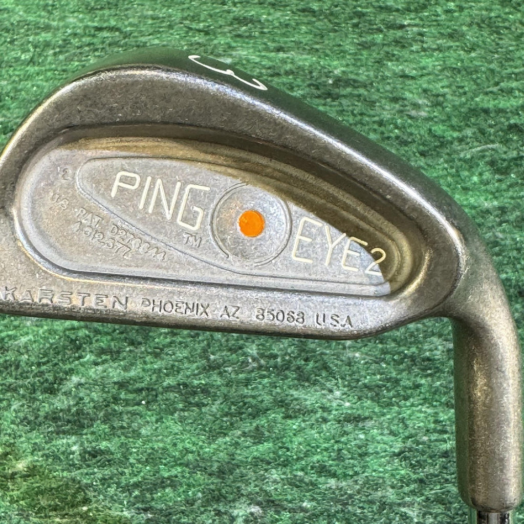 Vintage Ping Eye 2 Iron Set 3-SW ZZ Lite Steel Mens Right Hand USA Karsten Golf