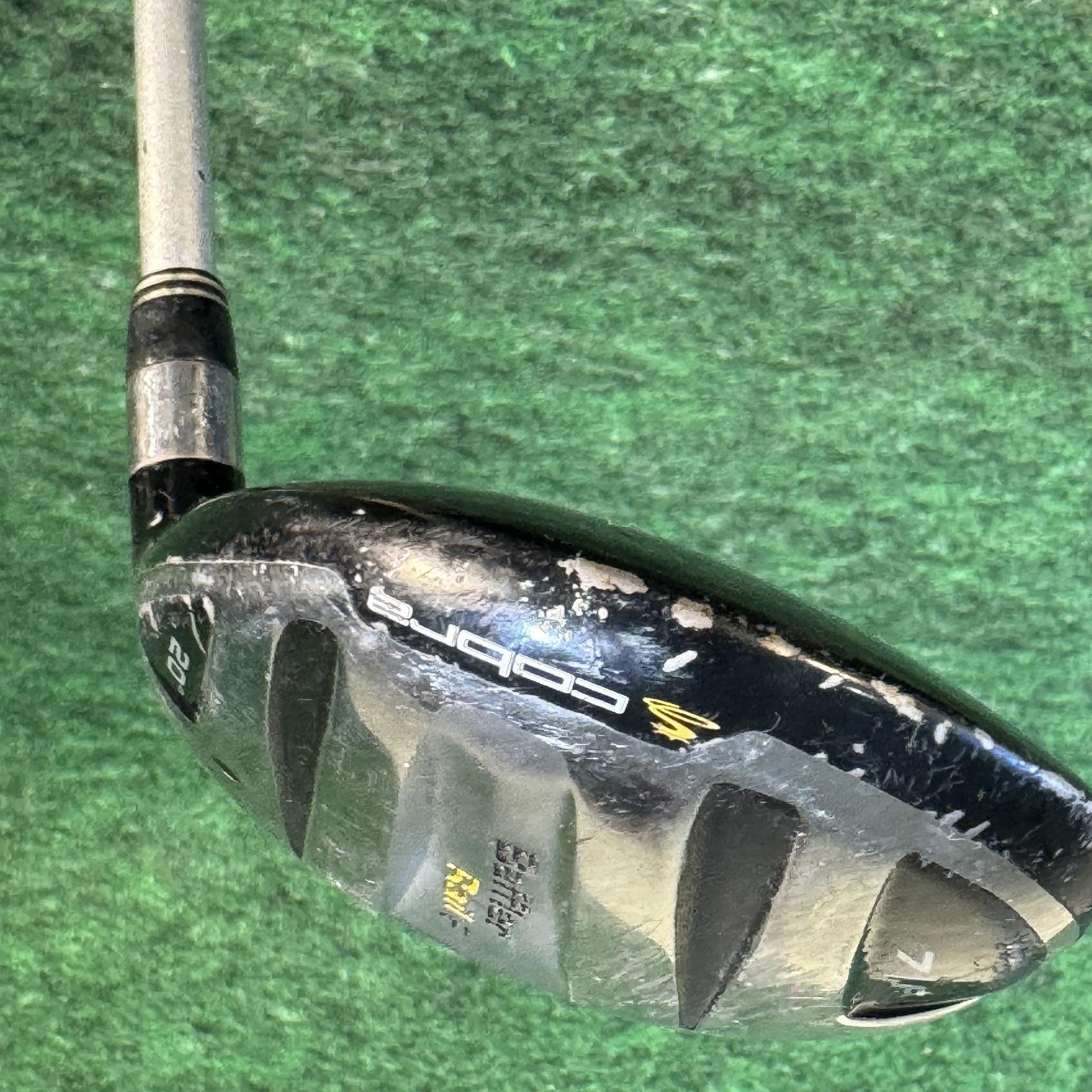 Cobra Baffler Rail F 7 Wood 20° Mens RH Senior Fujikura Graphite Black Golf Club