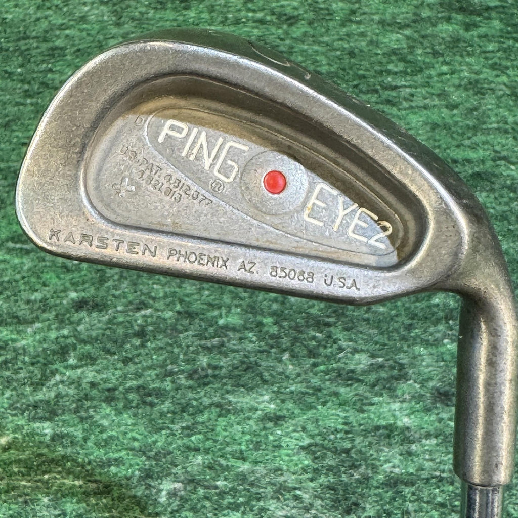 Vintage Ping Eye 2+ 5 Iron Red Dot KT Steel Shaft Karsten Made in USA