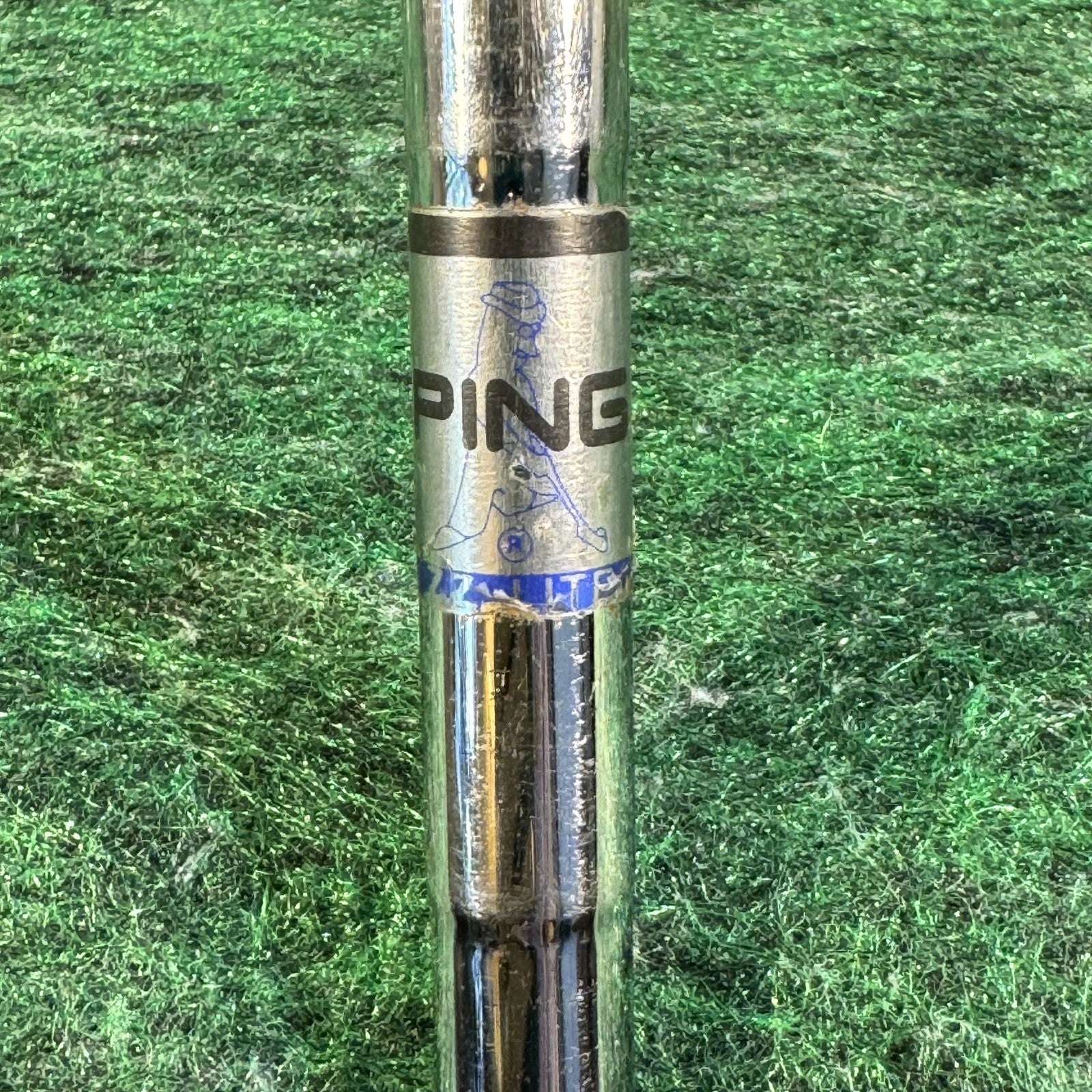 Vintage PING Eye 2 - 4 Iron Red Dot Golf Club Karsten USA ZZ Lite Steel Shaft RH
