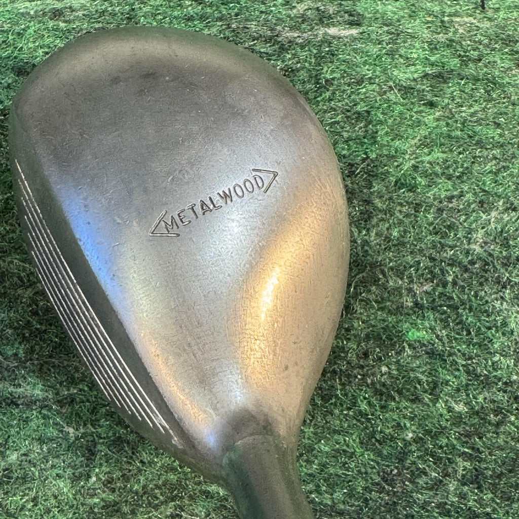 Vintage TaylorMade Pittsburgh Persimmon 7 Wood 27.5° Metalwood Golf Club USA