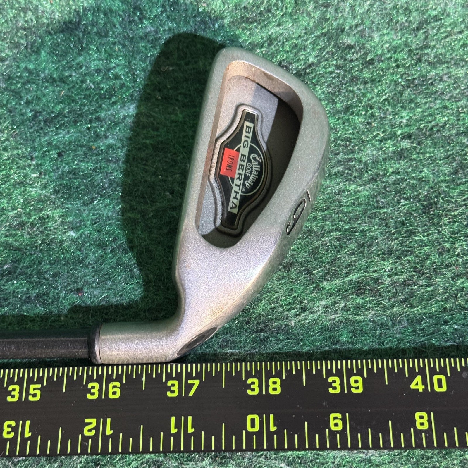 Callaway Big Bertha 6 Iron Mens RH Senior RCH 96 Light Graphite Silver Golf Club