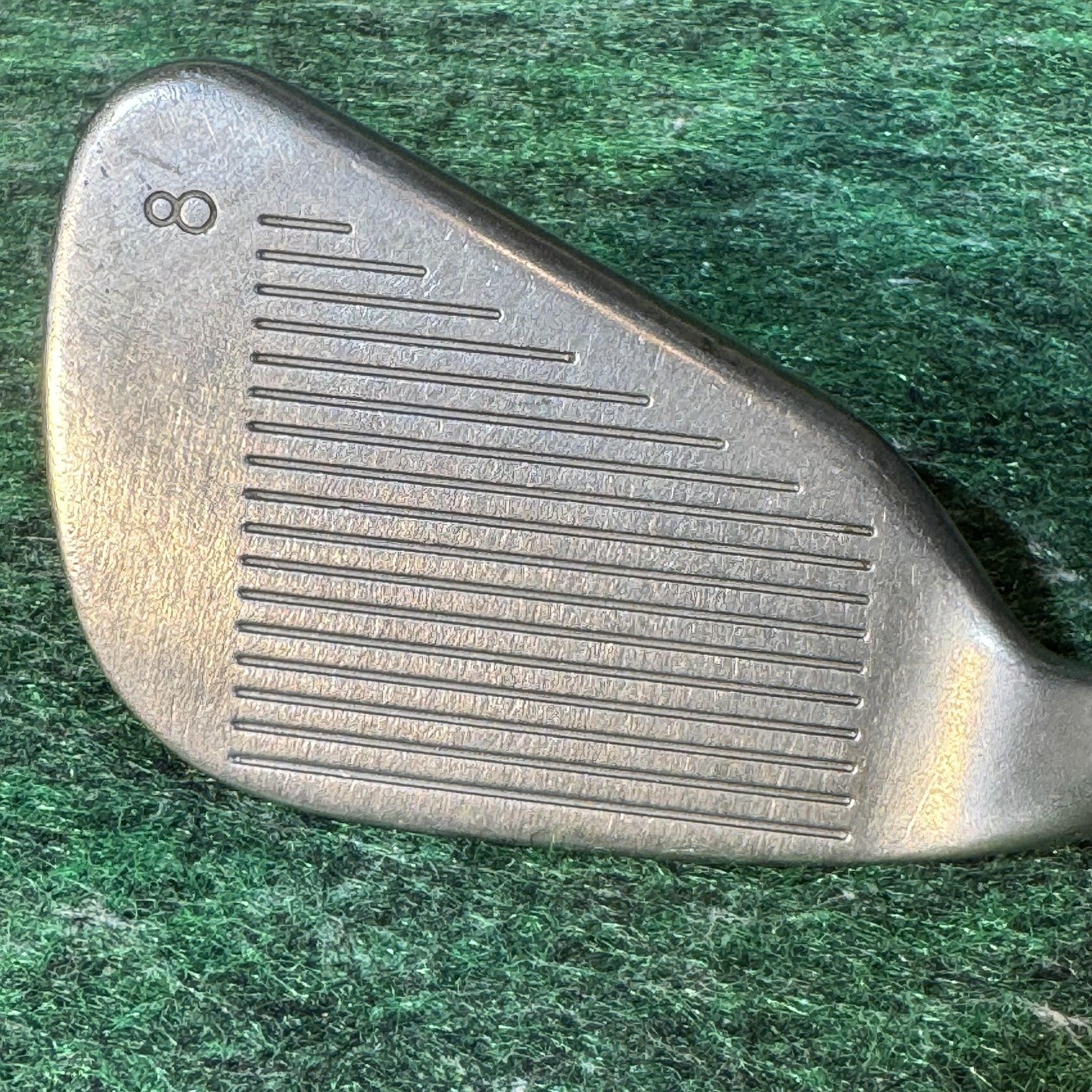 Vintage Ping Eye 2 Orange Dot Iron Set 3-9 W Karsten Steel Mens Right Hand USA