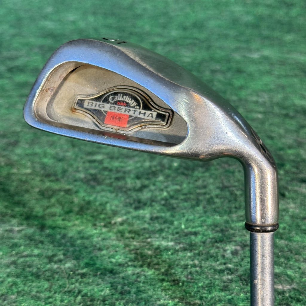 Vintage Callaway Big Bertha 5 Iron Mens RH Steel Shaft USA Silver Golf Club