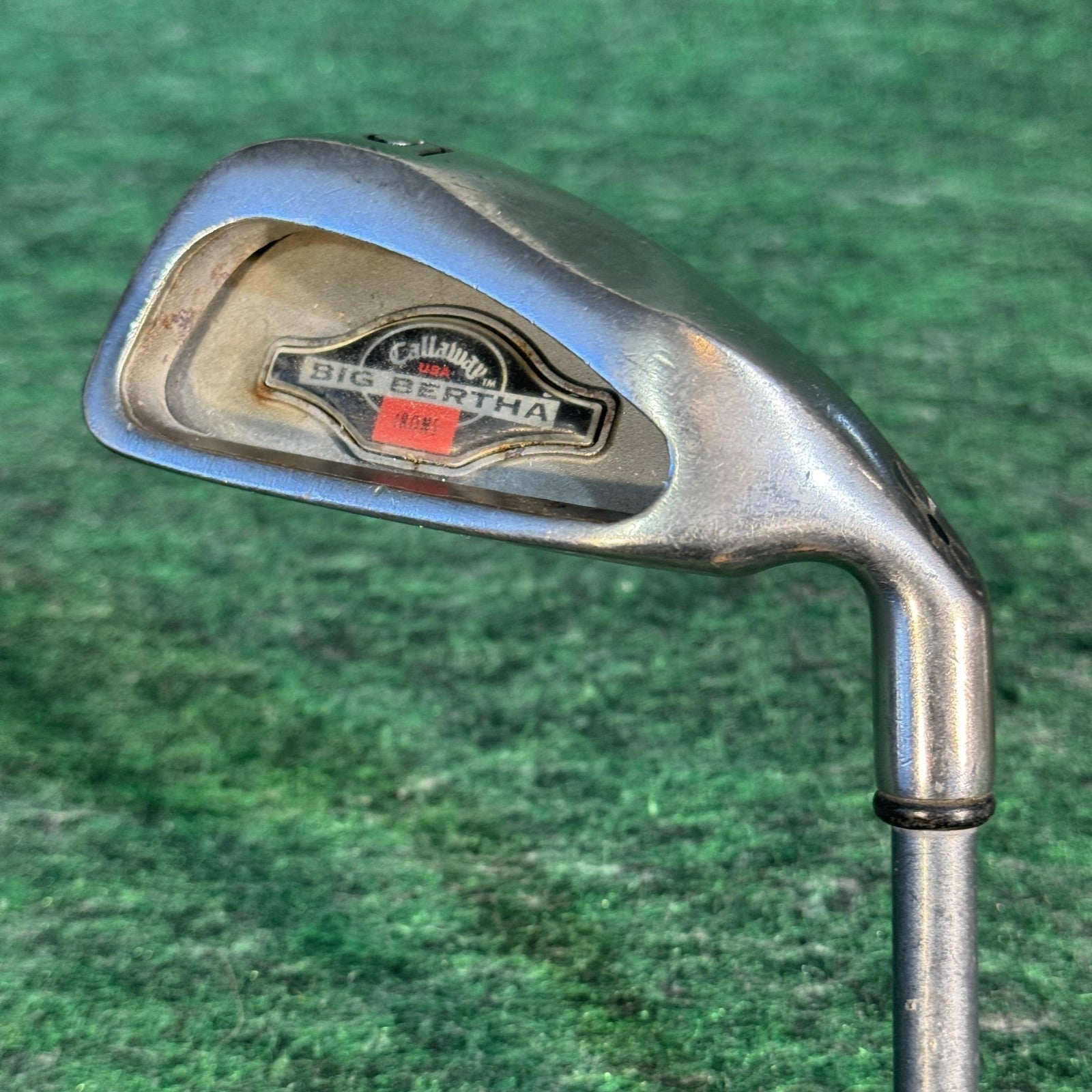 Vintage Callaway Big Bertha 5 Iron Mens RH Steel Shaft USA Silver Golf Club