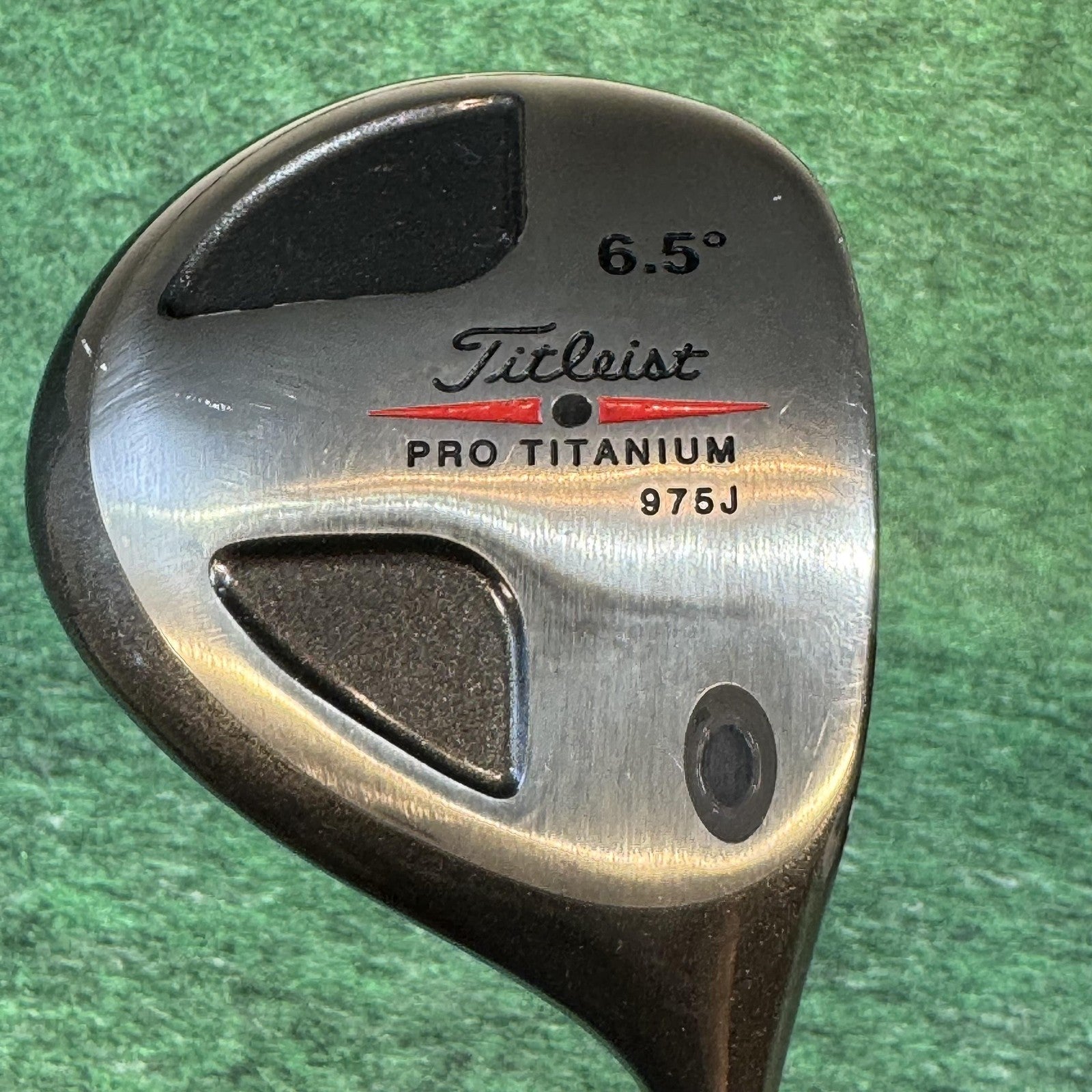 Vintage Titleist 975J Pro Titanium Mens Driver 6.5 Degree Golf Club 1 Wood