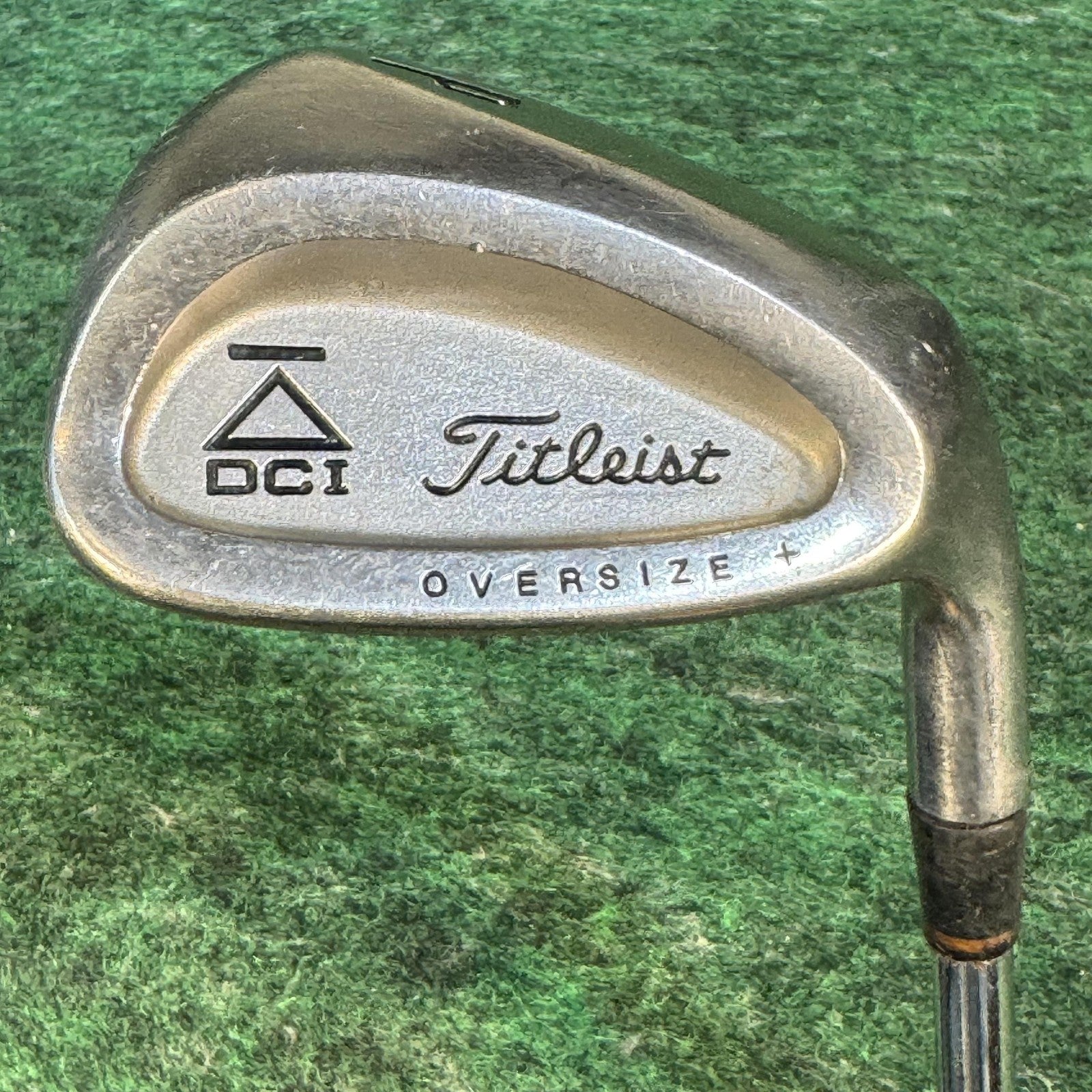 Titleist DCI Oversize + Irons Set 4-9 P Mens RH R300 Steel Stainless Golf Clubs