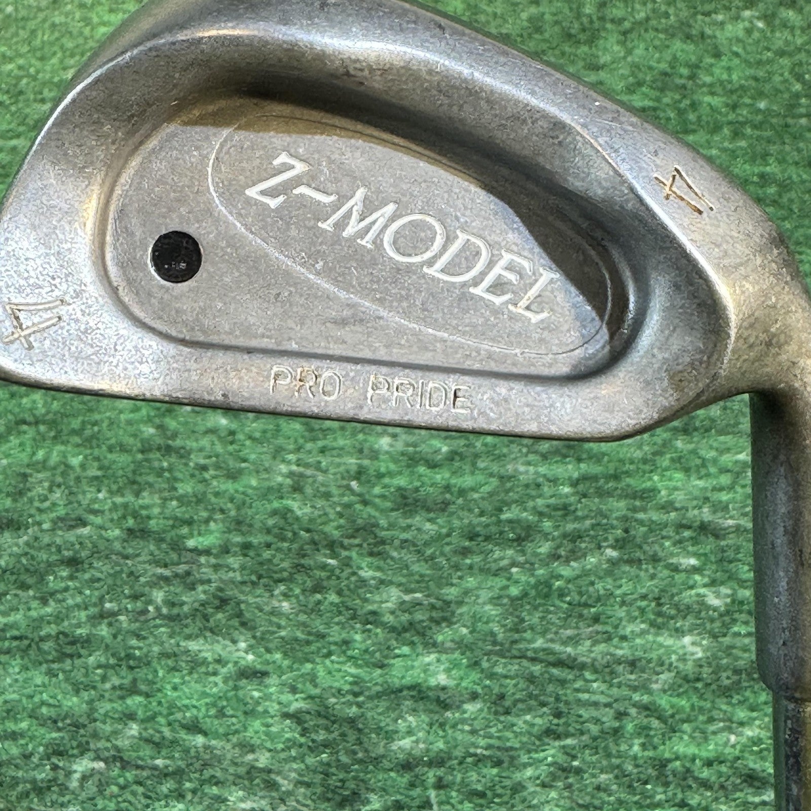 Vintage Z-Model Pro Pride Stainless Steel Irons Set 3-9 10 Mens Right Golf Clubs