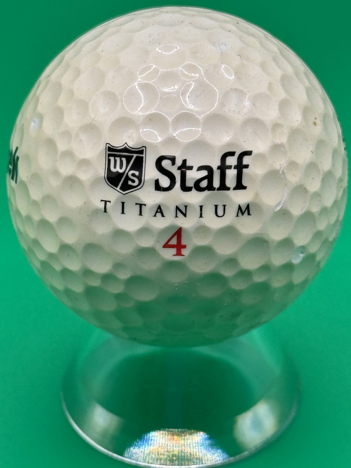 Wilson Staff Titanium 4 Double Ti Golf Ball Golfweek Logo Collectible Display