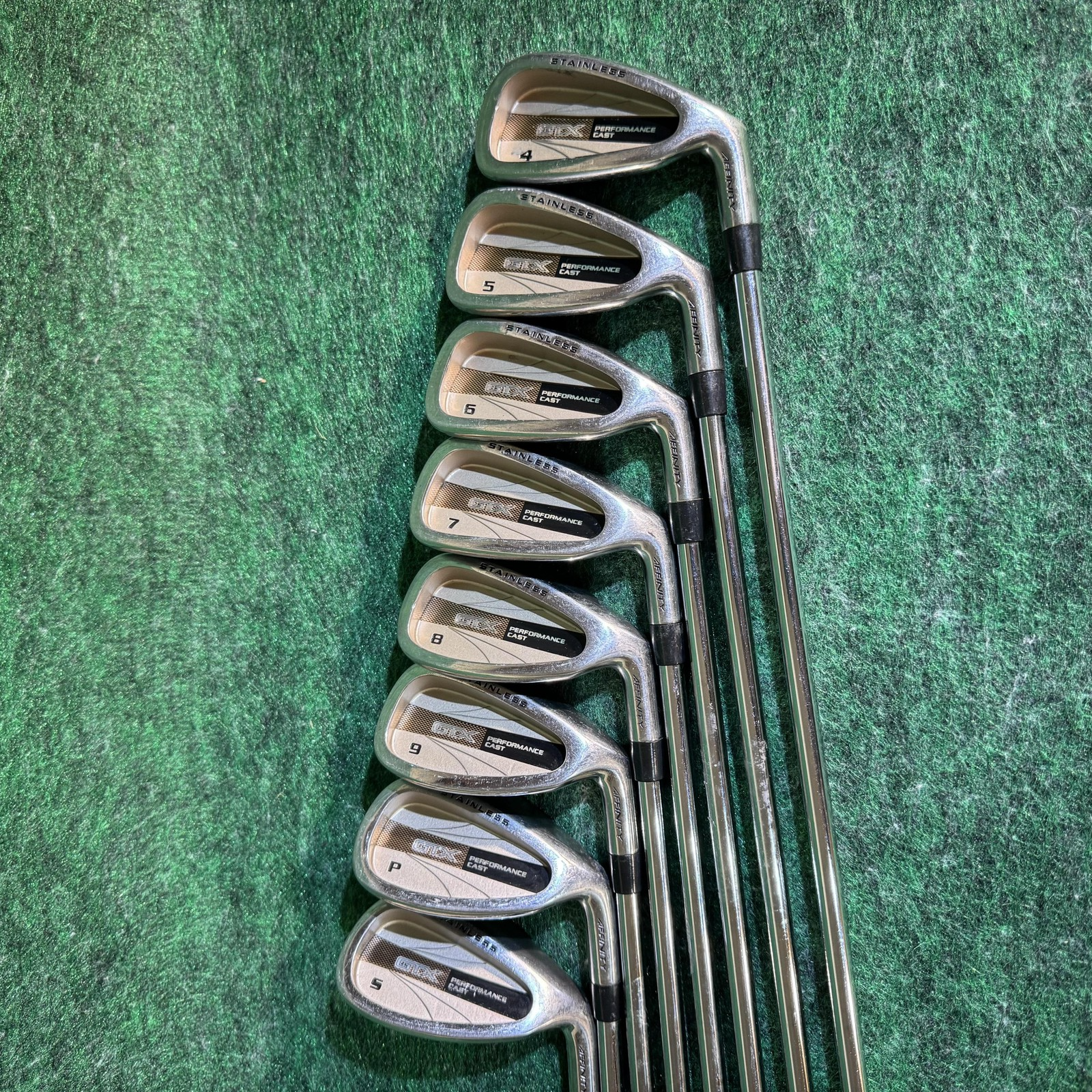 Affinity GTX Performance Cast Stainless Steel Iron Set 4-9 PW SW Women's RH Golf