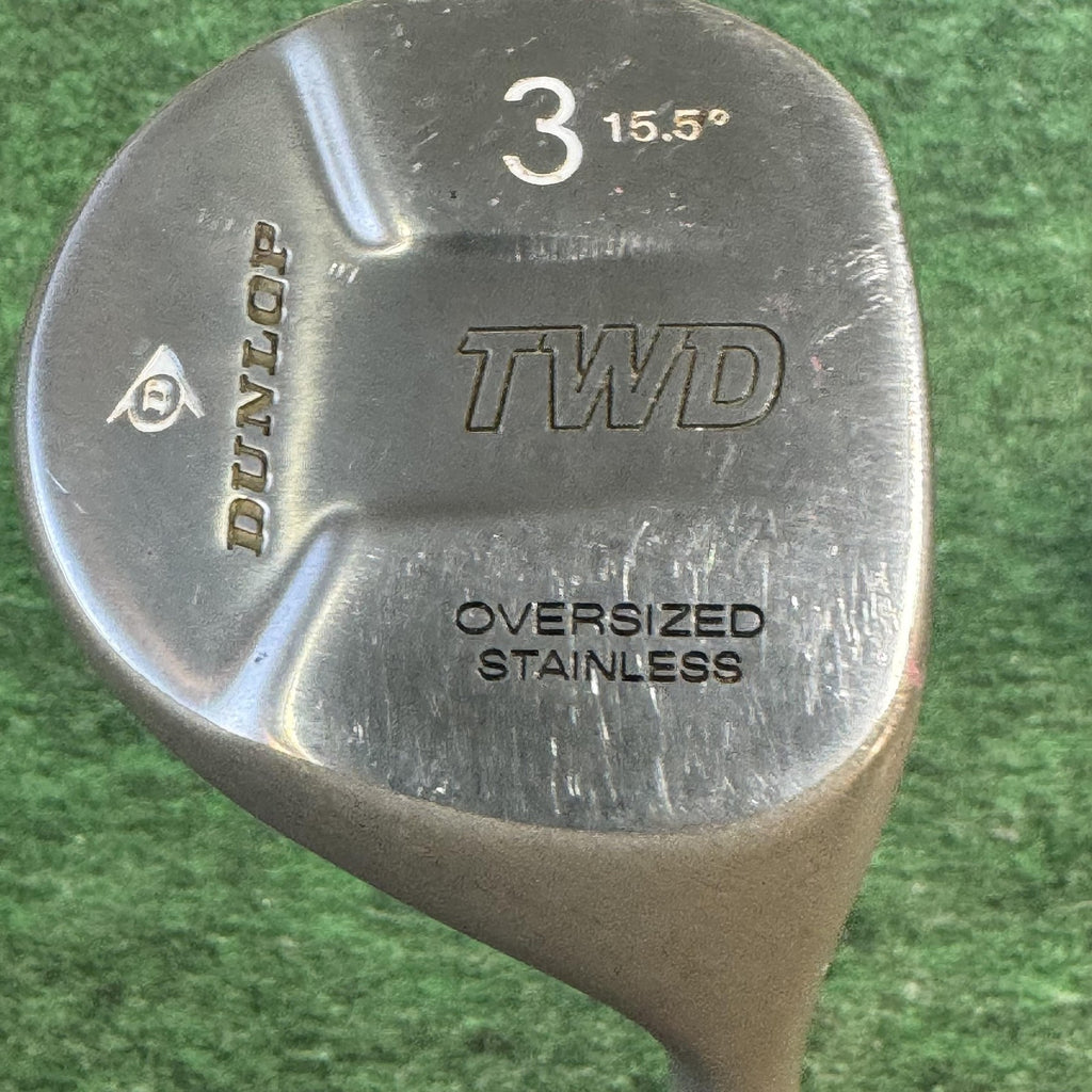 Dunlop Magnitude TWD 3 Wood 15.5° Oversized Stainless RH Mens Graphite Golf Club