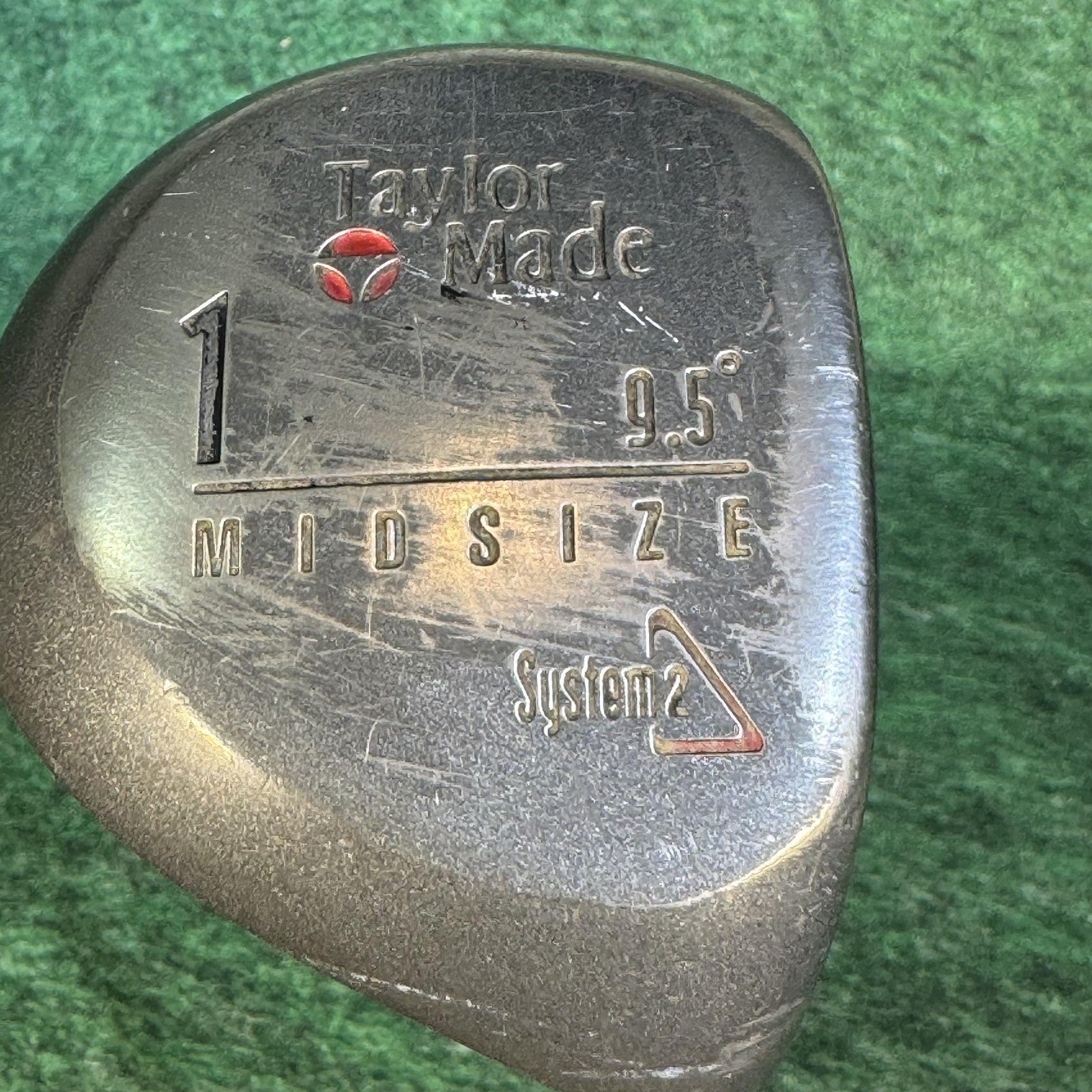 Vintage TaylorMade Tour Preferred System 2 9.5° Driver RH S300 Steel Golf Club