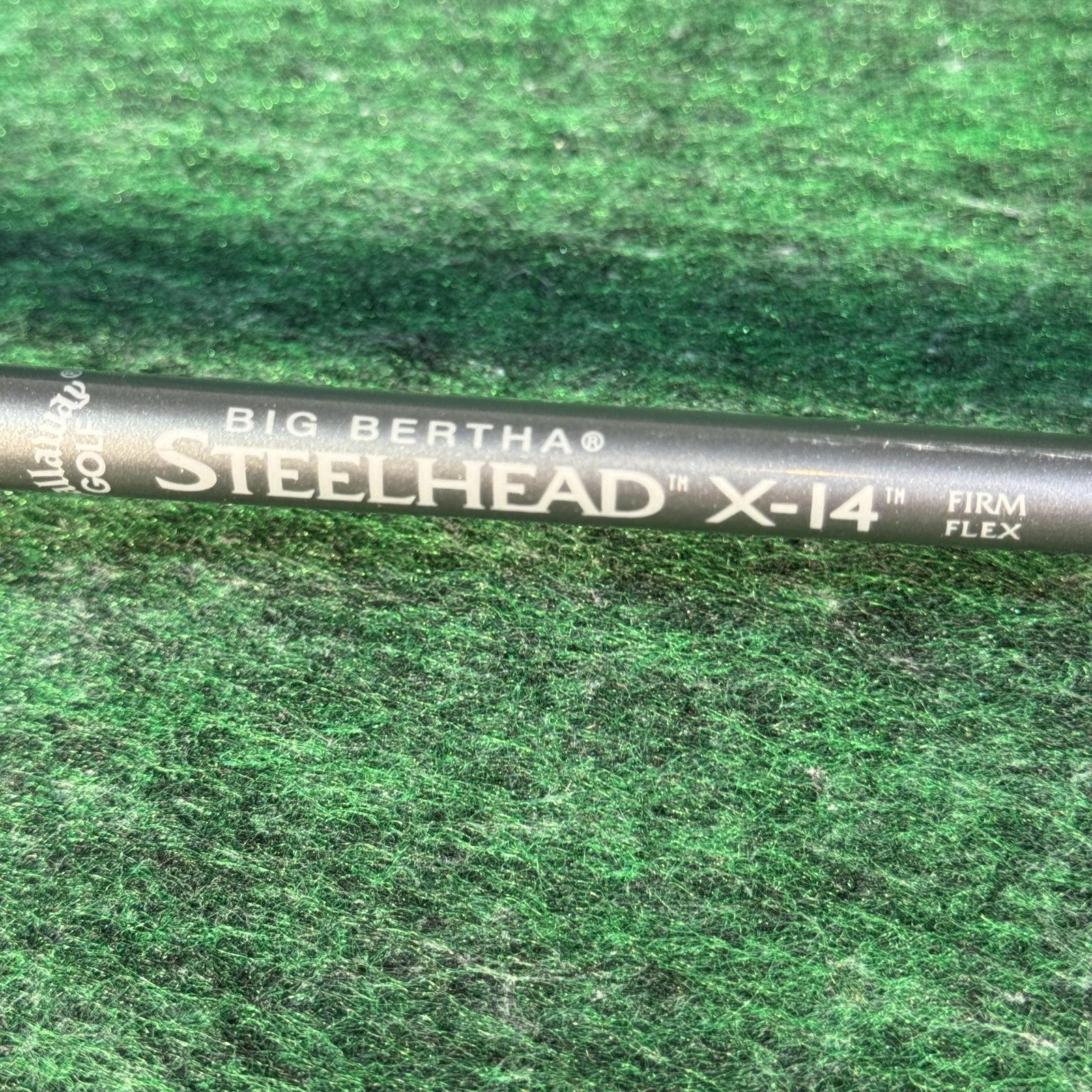 Callaway Big Bertha Steelhead X-14 3 Iron RH Firm Flex Steel Shaft