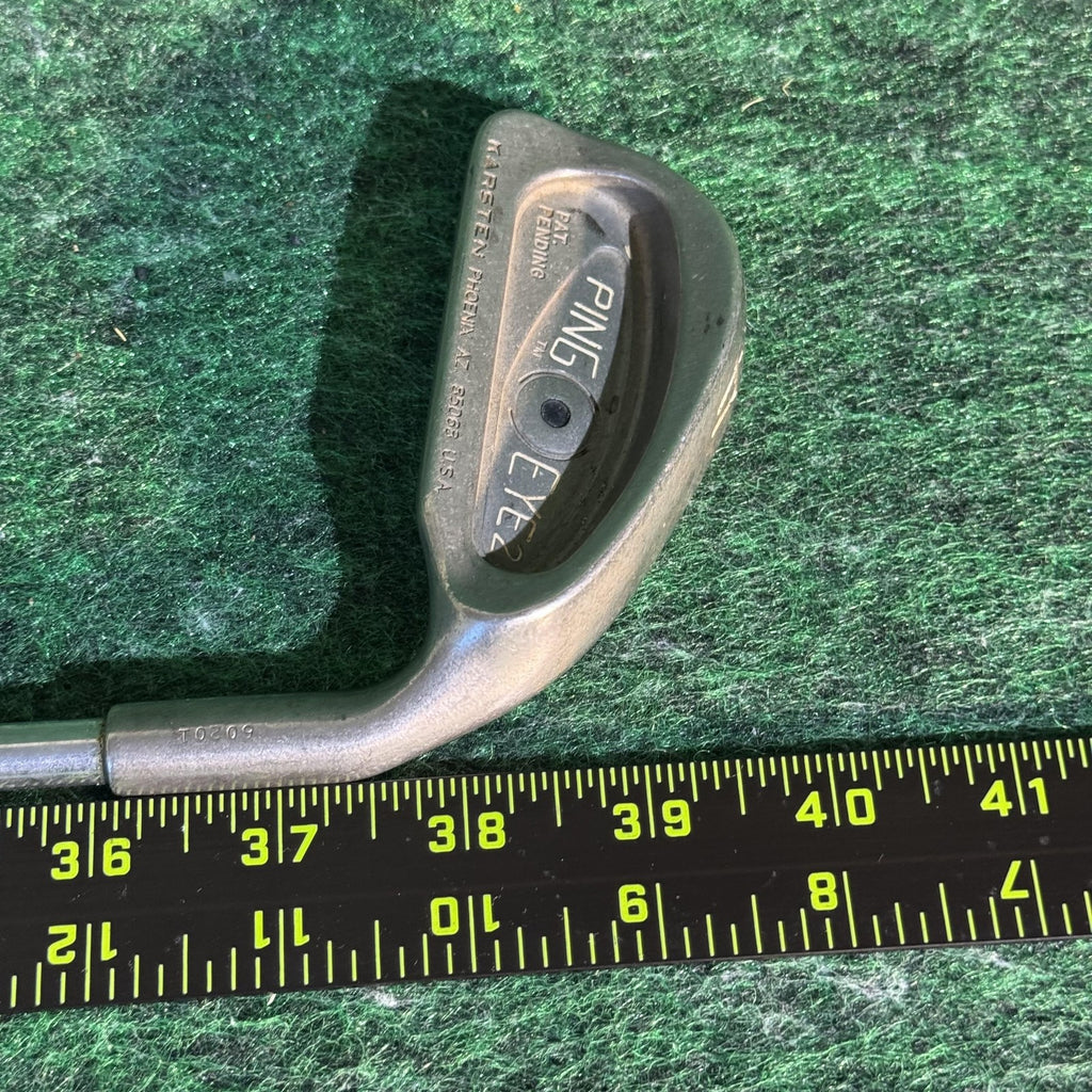 Vintage Ping Eye 2 Iron Set 4-W Steel Shaft Golf Pride Grips Mens RH Black Dot