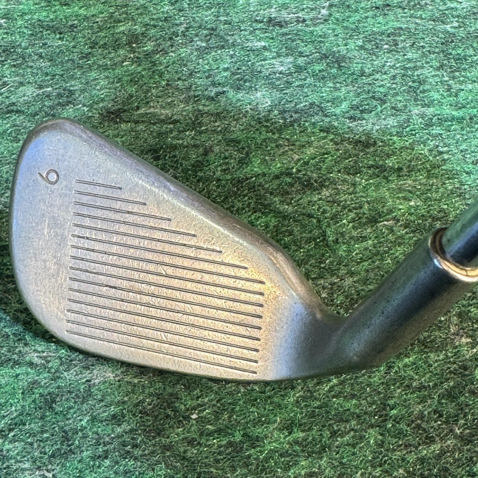 Vintage Ping Eye 2 6 Iron Red Dot Right Hand Steel Shaft Karsten USA Golf Club