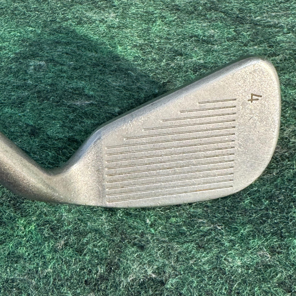 Vintage Ping Eye 2 Red Dot Iron Set 3-PW Mens LH KT-Shaft Steel USA 1° Flat Lie