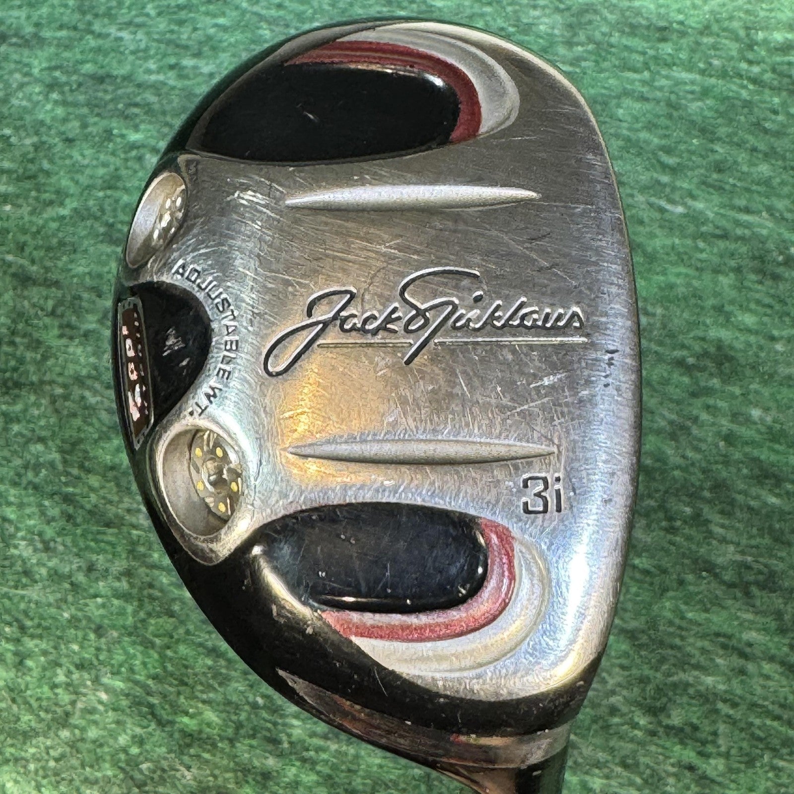 Jack Nicklaus CD3 Hybrid Iron Set 3i 4i 5i Mens RH Regular UL Graphite Black