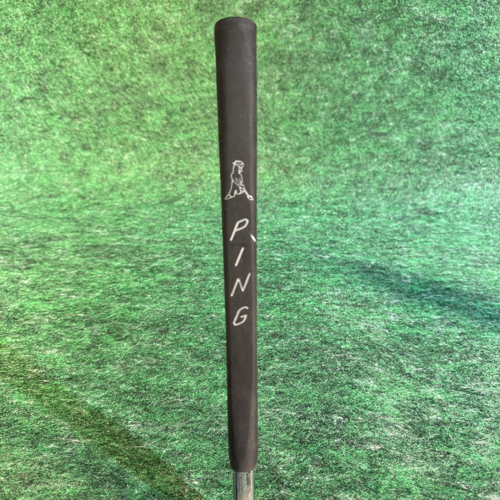 Vintage PING Anser Putter Bronze Made in USA Steel Shaft Pingman Grip Golf Blade