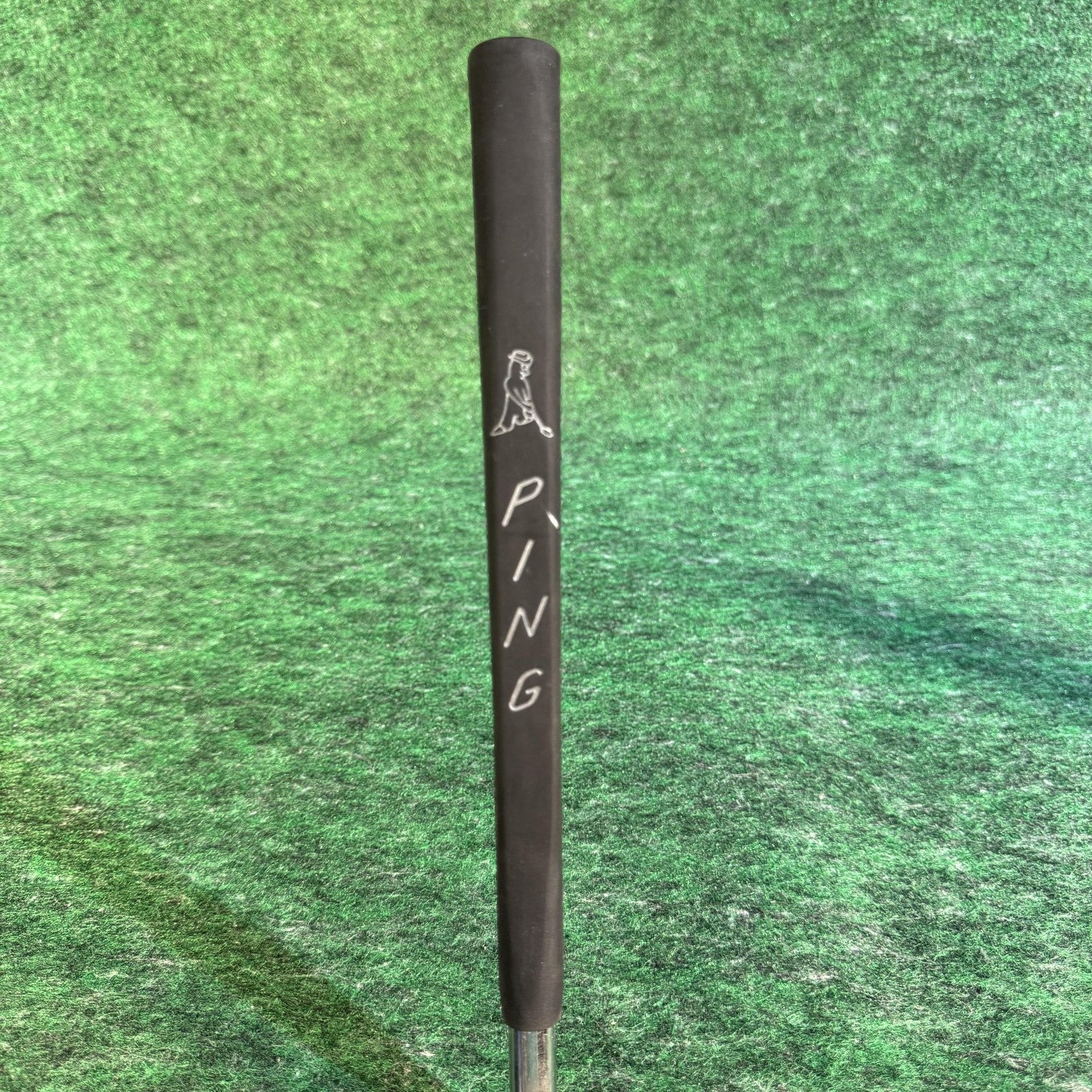 Vintage PING Anser Putter Bronze Made in USA Steel Shaft Pingman Grip Golf Blade