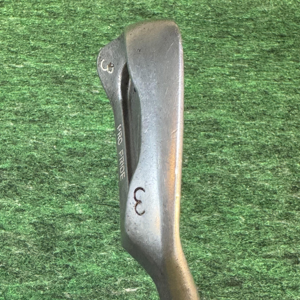 Vintage Z-Model Pro Pride Stainless Steel Irons Set 3-9 10 Mens Right Golf Clubs