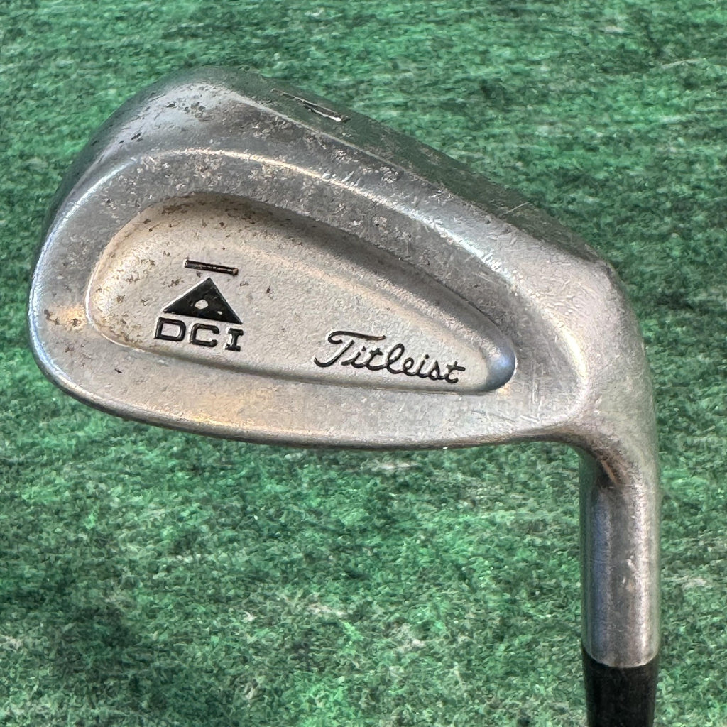 Vintage Titleist DCI Iron Set 6-PW Mens Tri-Spec Stiff Steel Golf Clubs