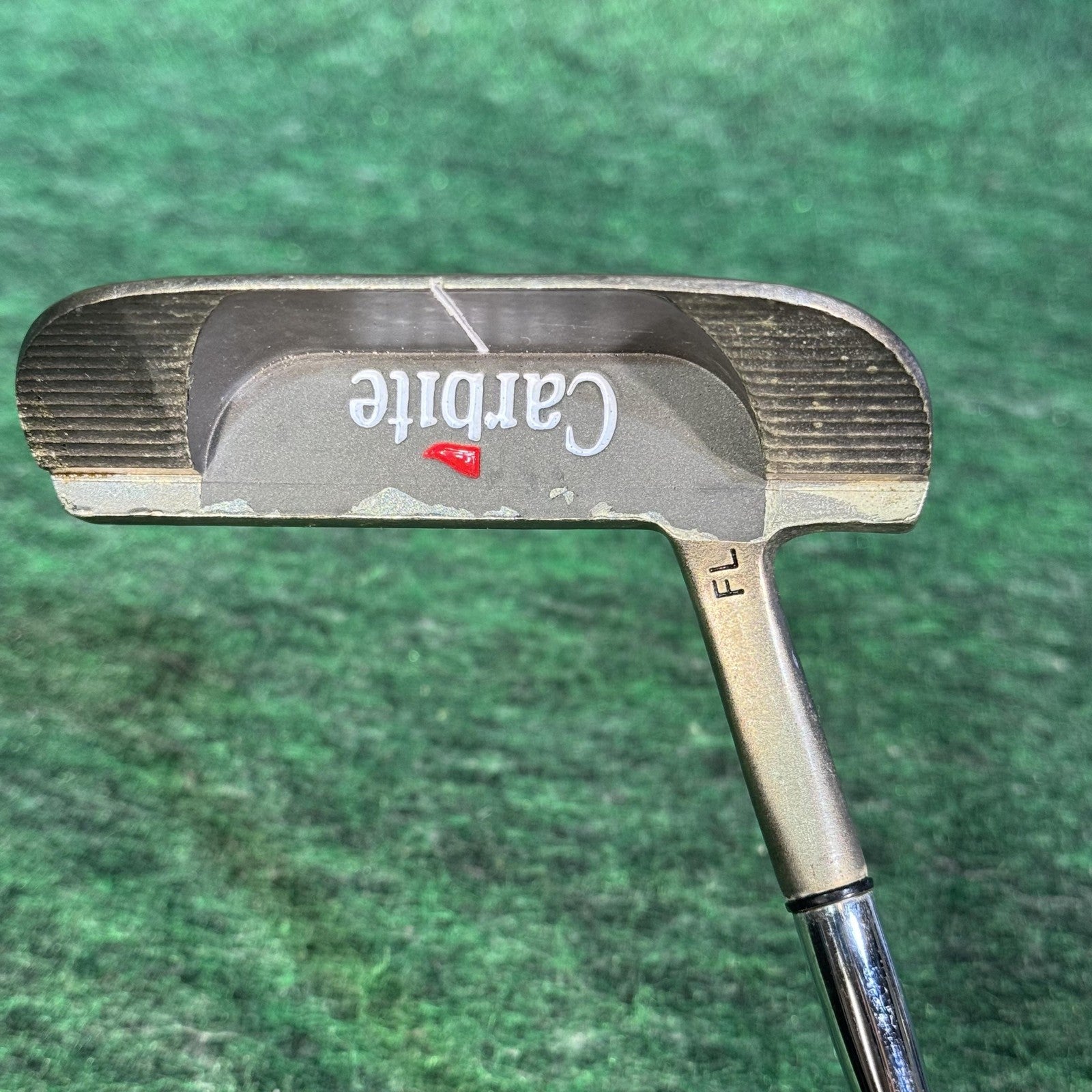 Carbite Polar Balanced CAPTWO Blade Putter Mens RH 35 In Steel Silver Golf Club