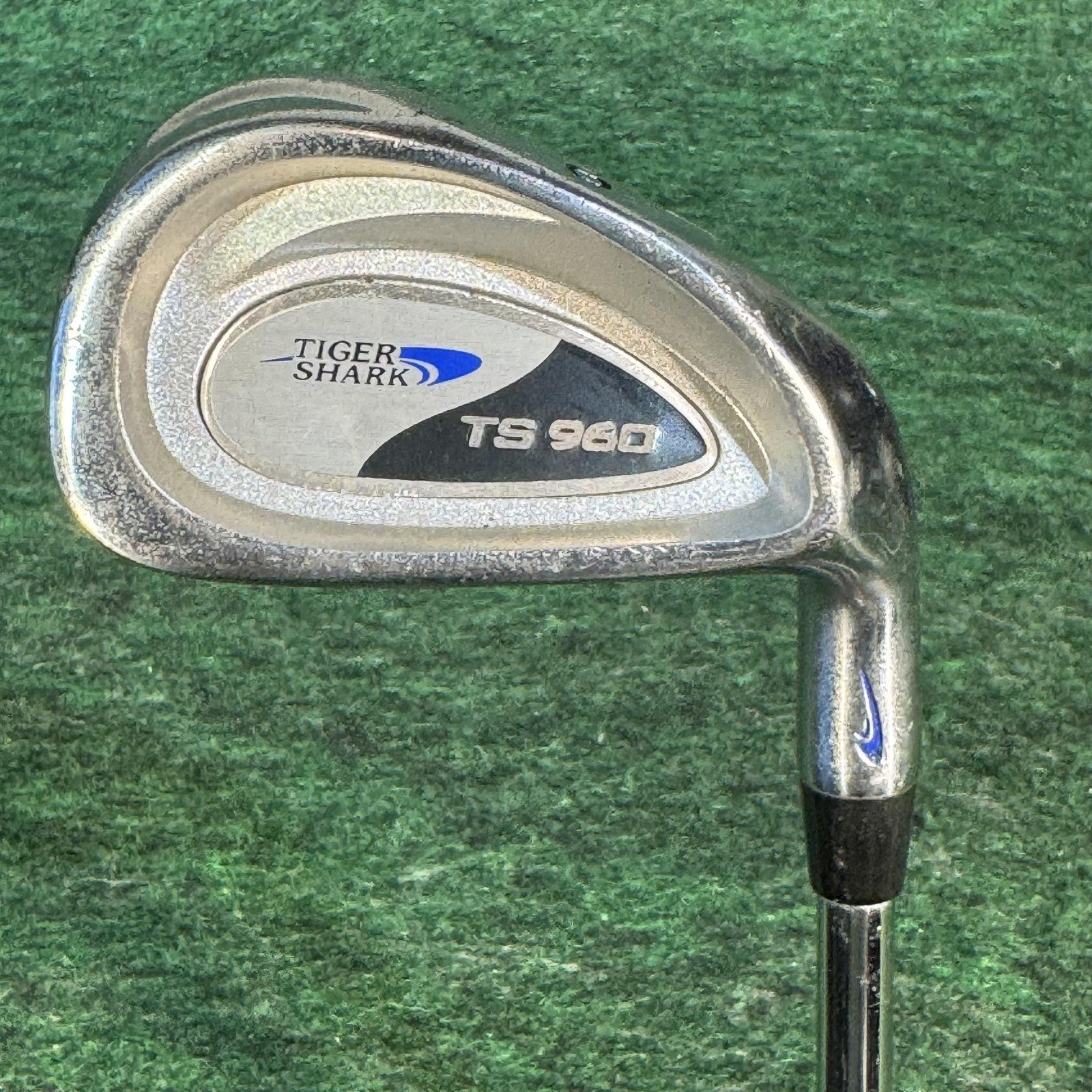 Tiger Shark TS 960 6 Iron Mens RH Regular Steel Stainless Cavity Back Golf Club