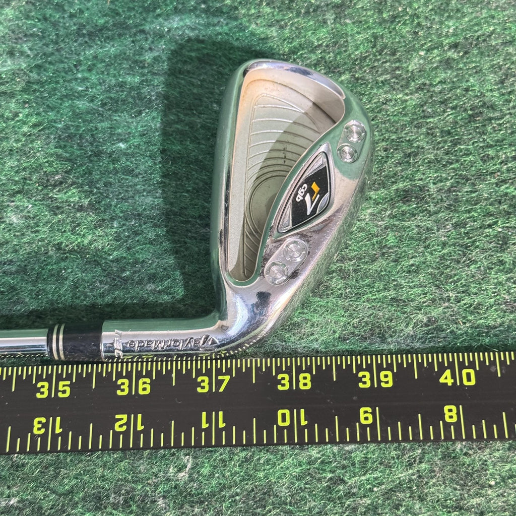 TaylorMade R7 CGB Max 6 Iron Mens RH F7 Stiff Steel Stainless Silver Golf Club