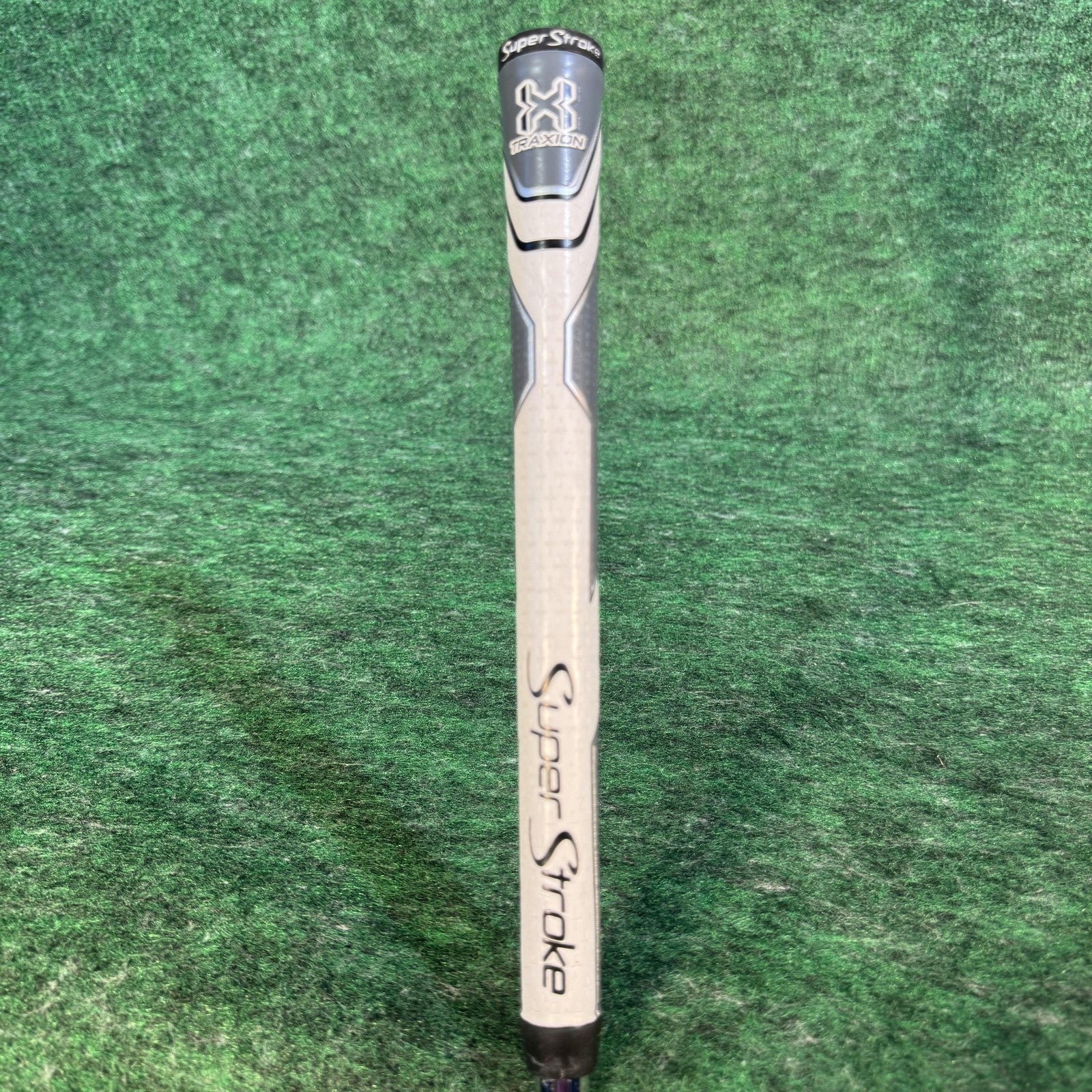 Odyssey White Steel #5 Mallet Putter Mens Golf Club SuperStroke Traxion Grip