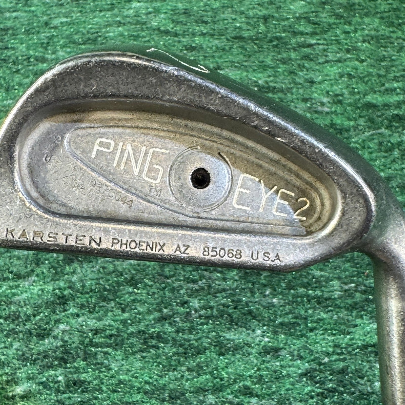 Vintage Ping Eye 2, 2 Iron Kelmac Grip True Temper Stiff Shaft Golf Club USA