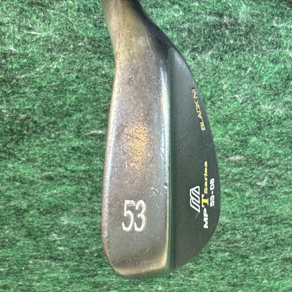 Mizuno MP T Series 53-08 Wedge Black NI Golf Club FCM 6.0 Flex Karma Grip RH