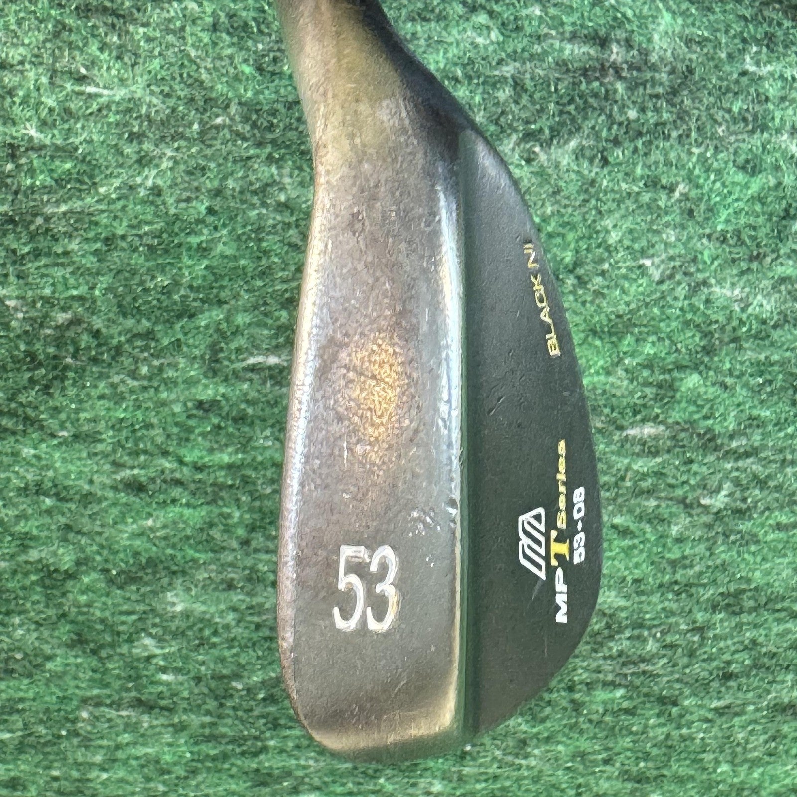 Mizuno MP T Series 53-08 Wedge Black NI Golf Club FCM 6.0 Flex Karma Grip RH