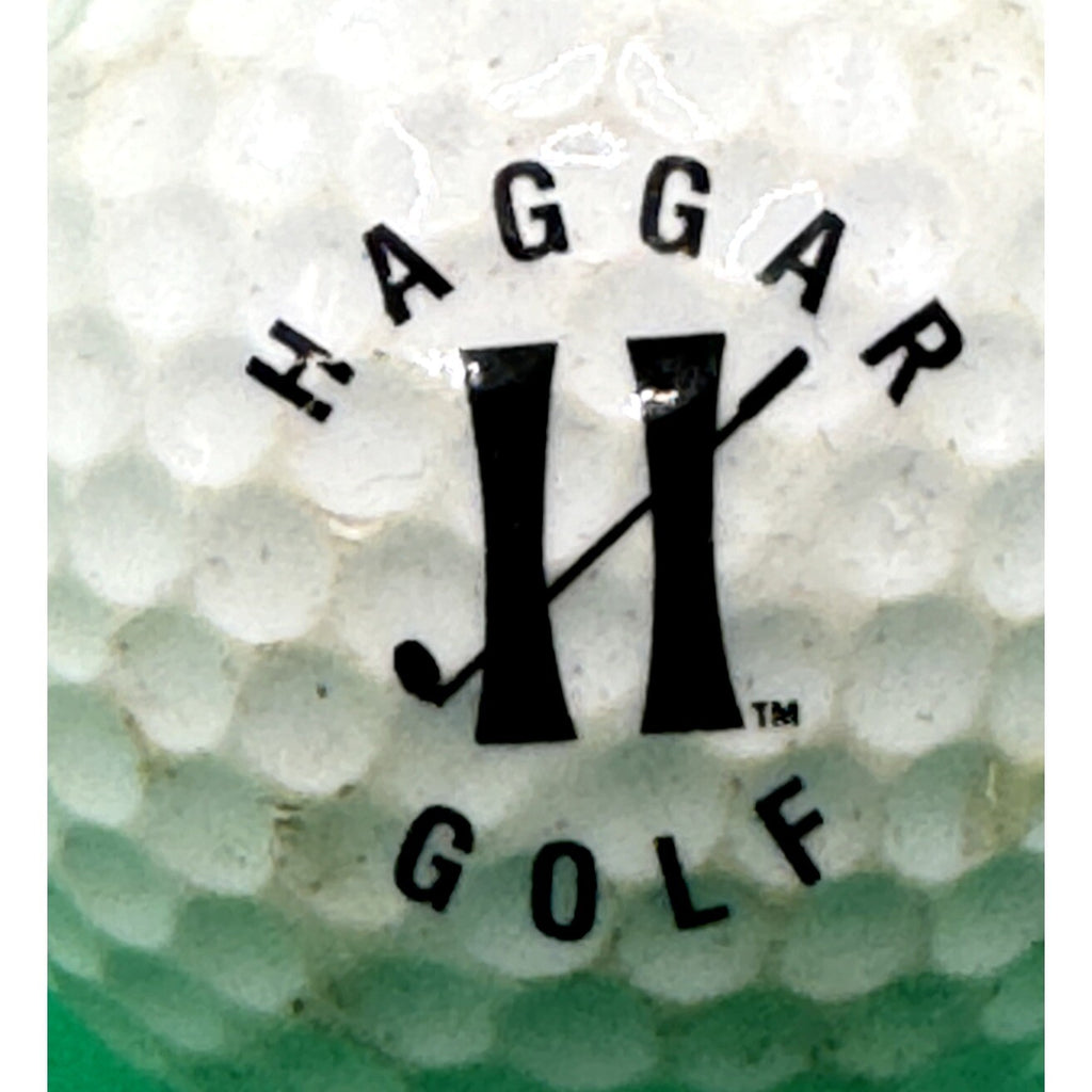 Haggar Golf Logo Golf Ball Used