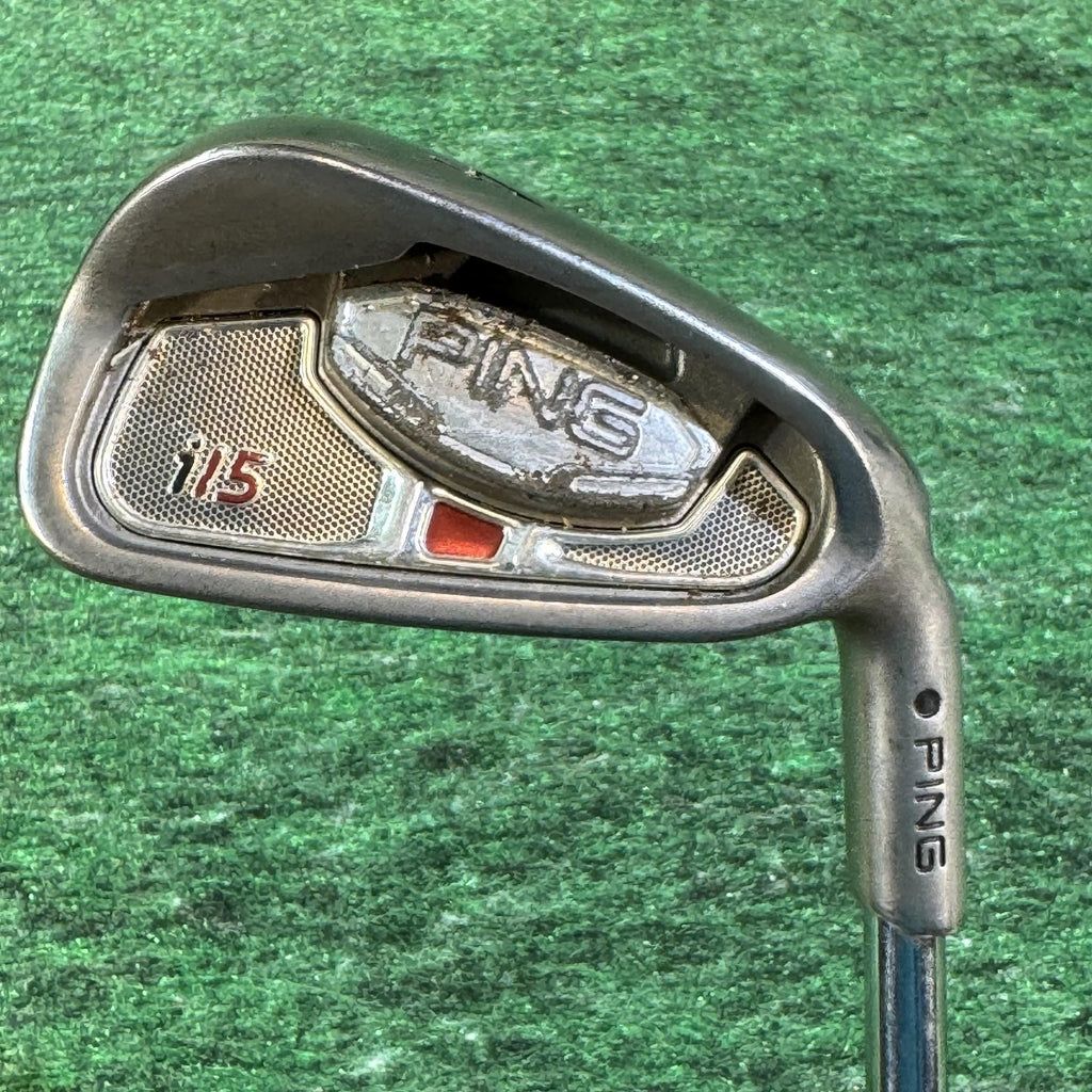 Ping i15 4 Iron Steel Shaft Right Handed Golf Club Mens 39in Black Dot Grip