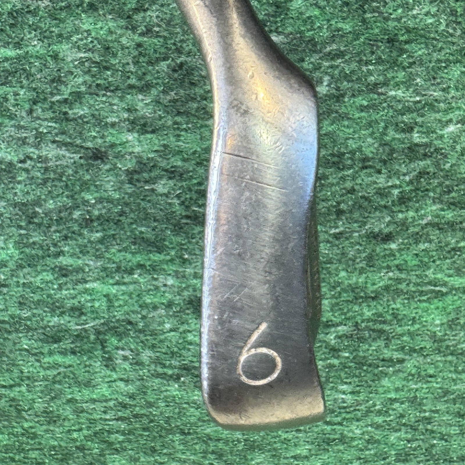 Vintage Ping Eye 2 6 Iron Red Dot Right Hand Steel Shaft Karsten USA Golf Club