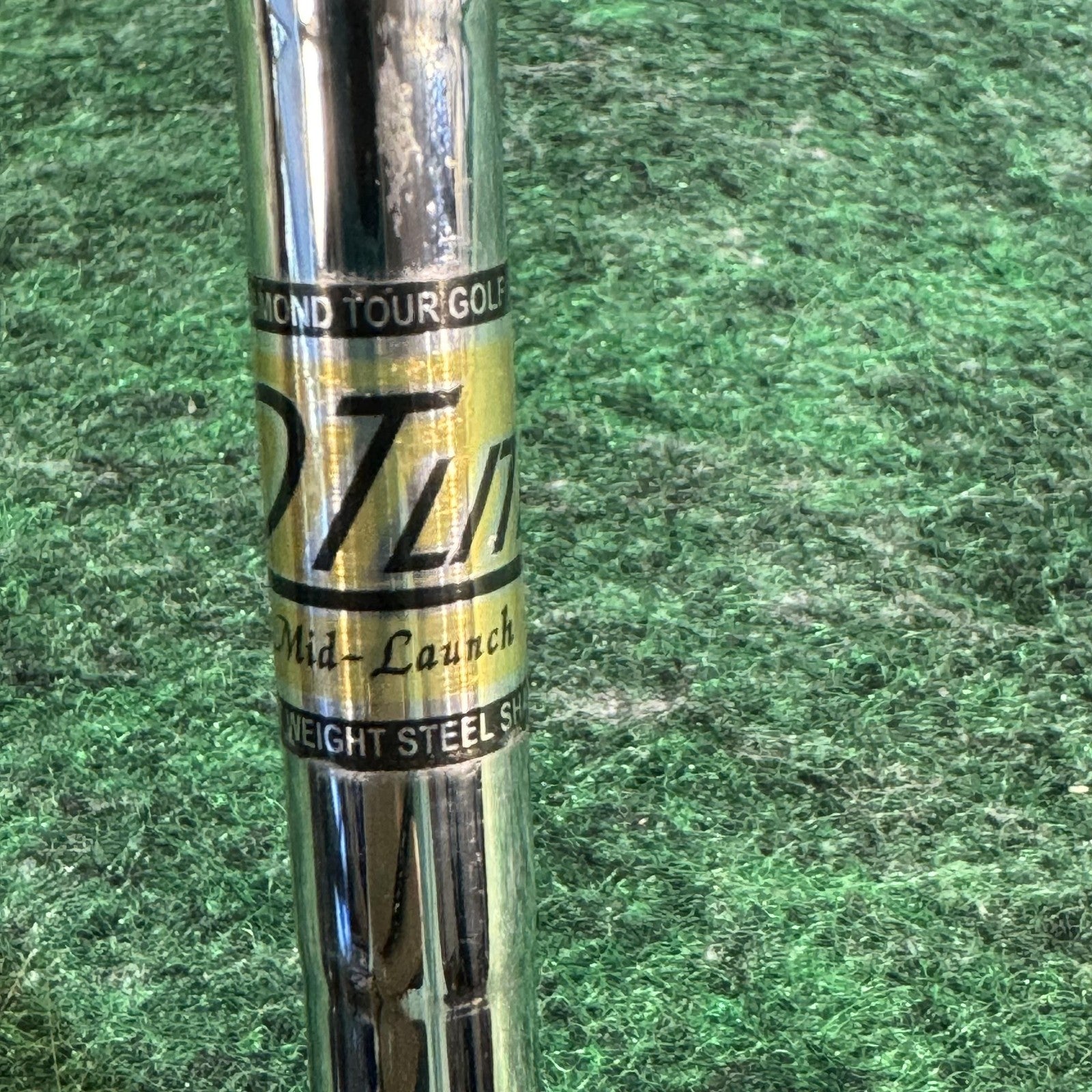 Grand Hawk X 8 Iron Diamond Tour Golf DTL Mid Launch Lightweight Steel Shaft