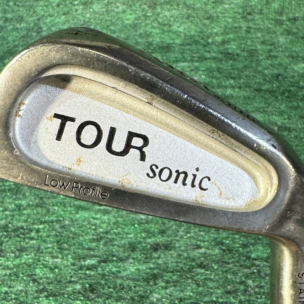 Tour Sonic Golf Iron Set 3,4,5,6,8,P Stainless Steel Graphite Shafts Medium Firm