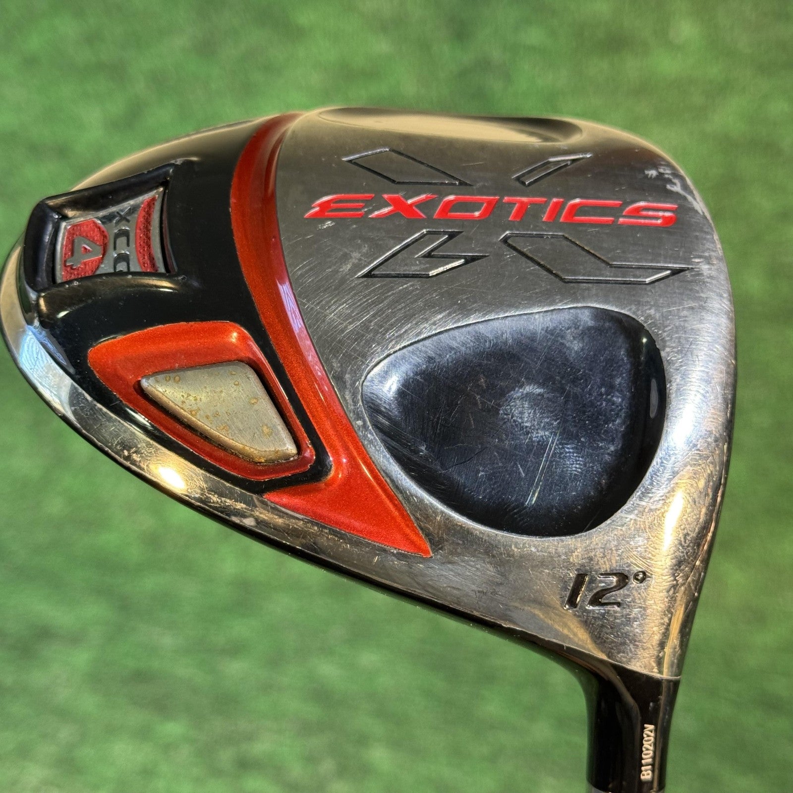 Exotics 1 12° Driver Mens RH Tour AD 45 R Flex Graphite Orange Golf Club