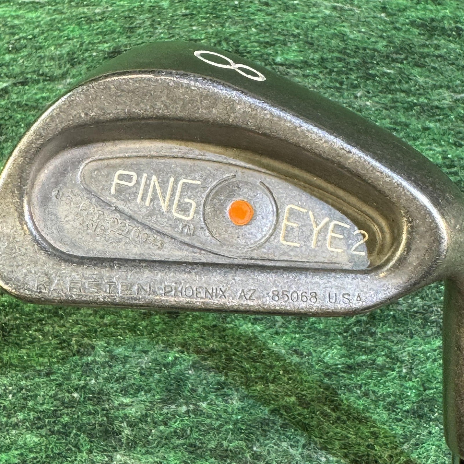 Vintage Ping Eye 2 Iron Set 3-SW ZZ Lite Steel Mens Right Hand USA Karsten Golf