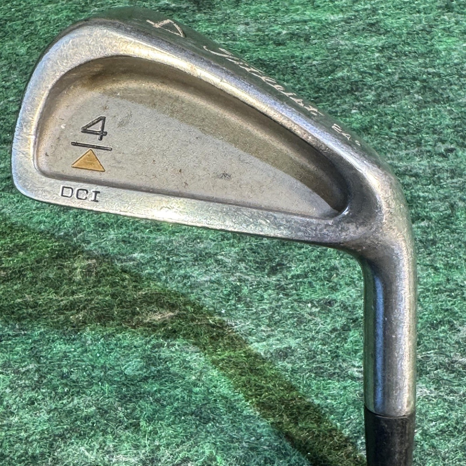 Titleist DCI Gold Triangle 4 Iron 24° MS-209 Stiff Steel Standard Lie Golf Club