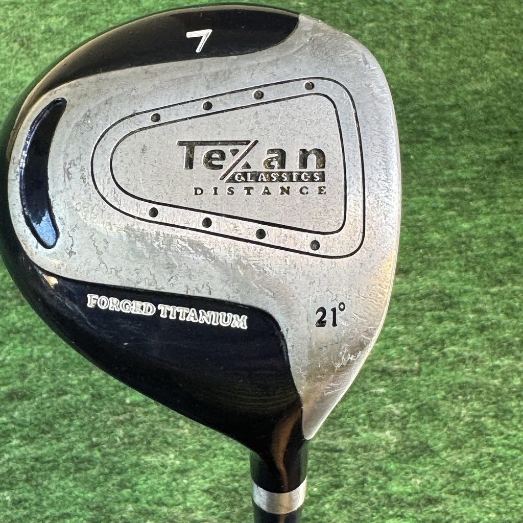 Texan Classics Distance 7-Wood 21° Fairway Wood Right Graphite Regular Flex Golf