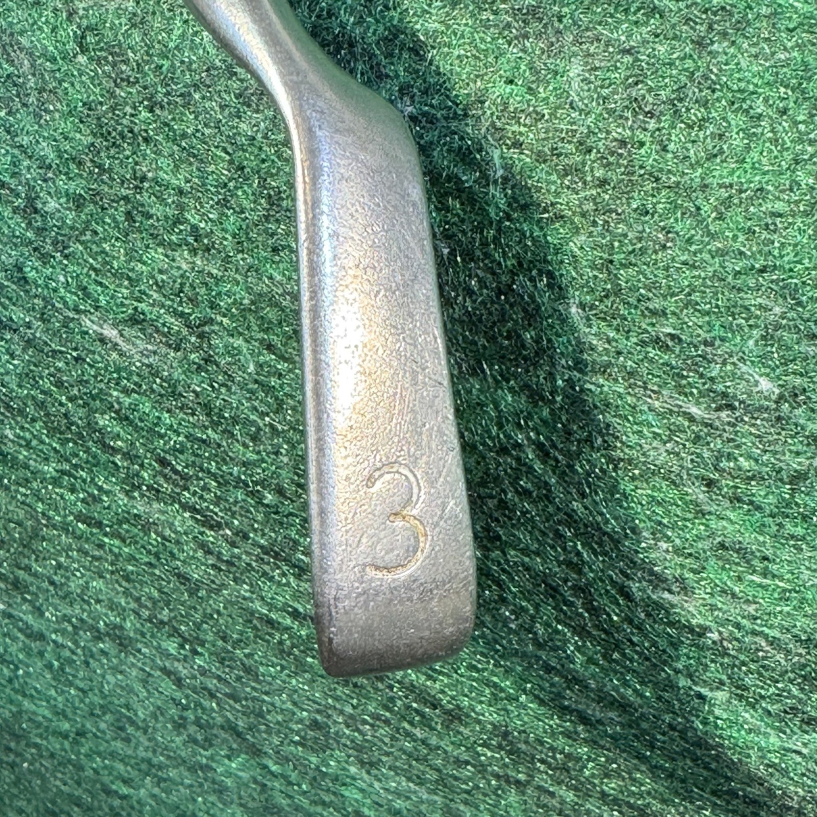 Vintage Ping Eye 2 Red Dot 3 Iron Golf Club Karsten Phoenix USA Steel Shaft RH