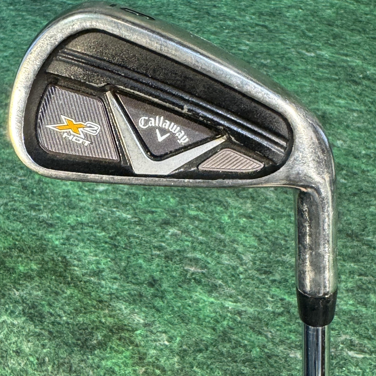 Callaway X2 Hot 9 Iron Mens RH Regular Steel Silver Cavity Back Golf Club