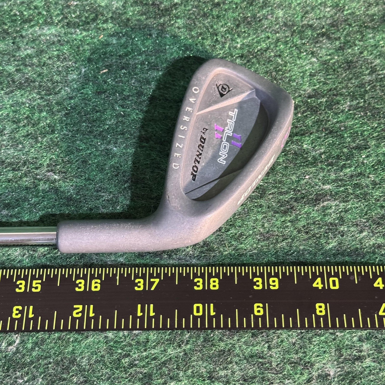 Dunlop Talon II Oversized 3 Iron Mens RH Steel Shaft Stainless Silver Golf Club