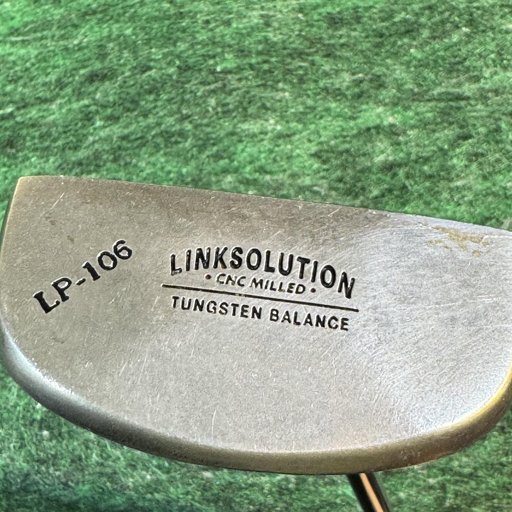 Linksolution LP-2000+ LP-106 Putter 35in Tungsten CNC Milled Steel Mallet Right