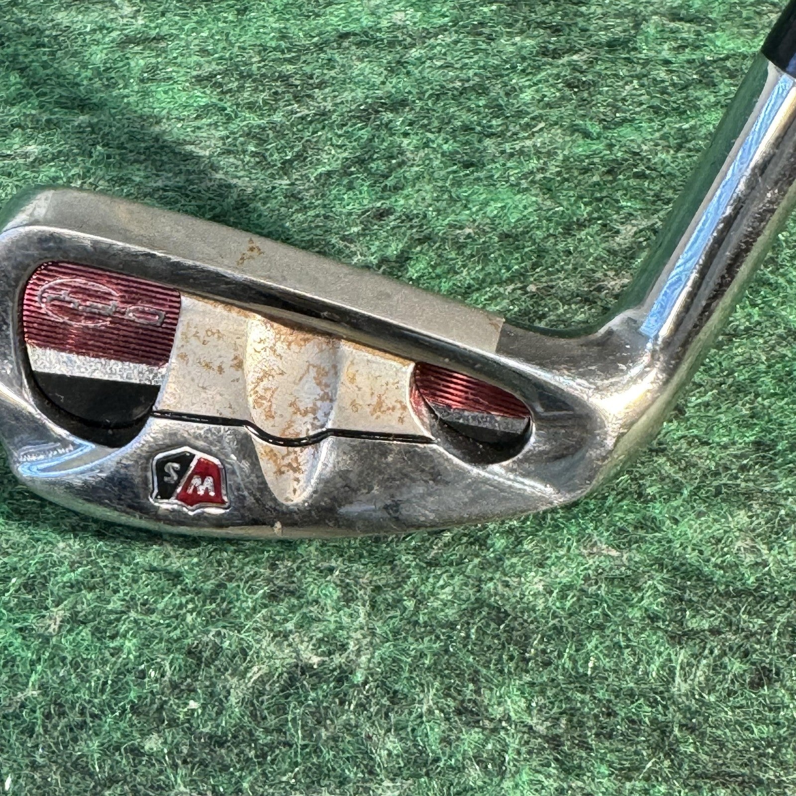 Wilson Staff Mens 6 Iron Golf Club Half & Half 76g Shaft RH Steel Graphite
