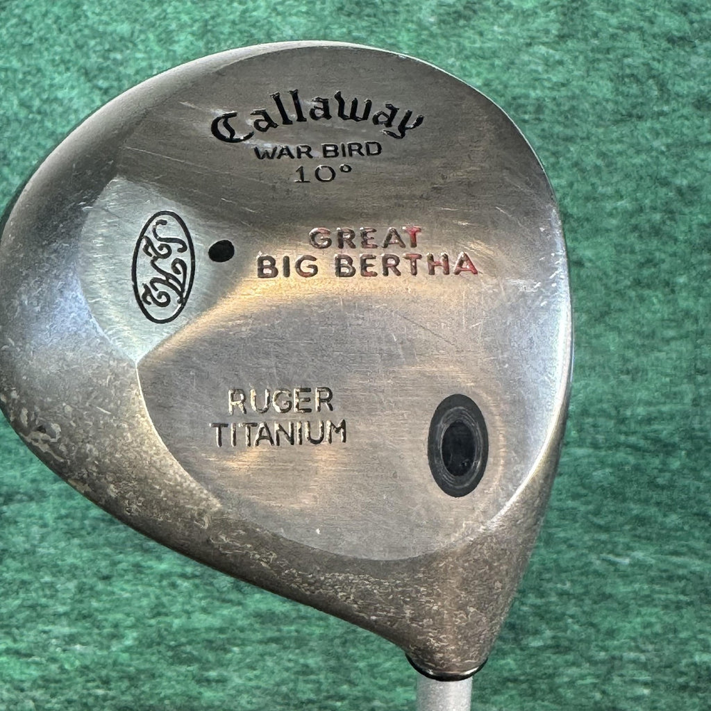 Vintage Callaway Great Big Bertha War Bird 10° Mens RH Driver Graphite R Flex