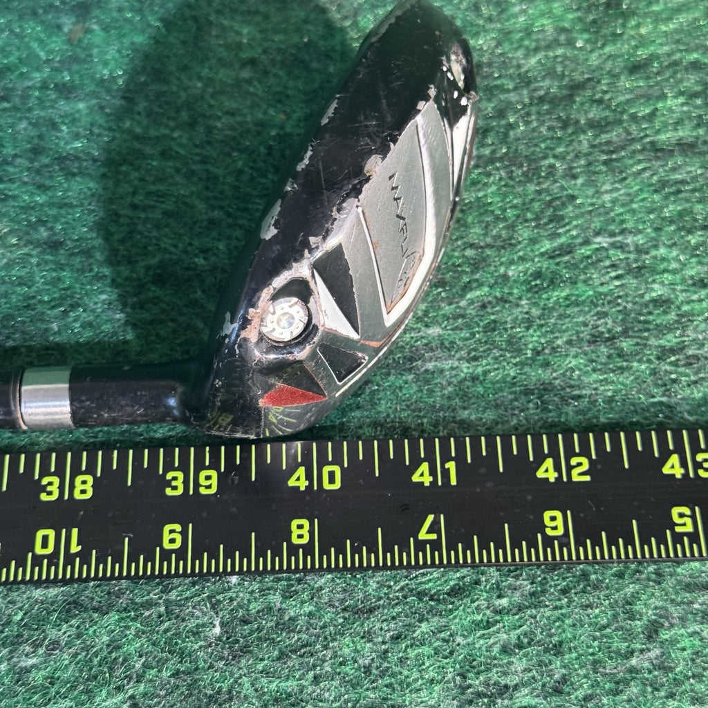 Maxfli Black Max Hybrid 85g R Flex Mid Kick Graphite Mens RH Black Golf Club